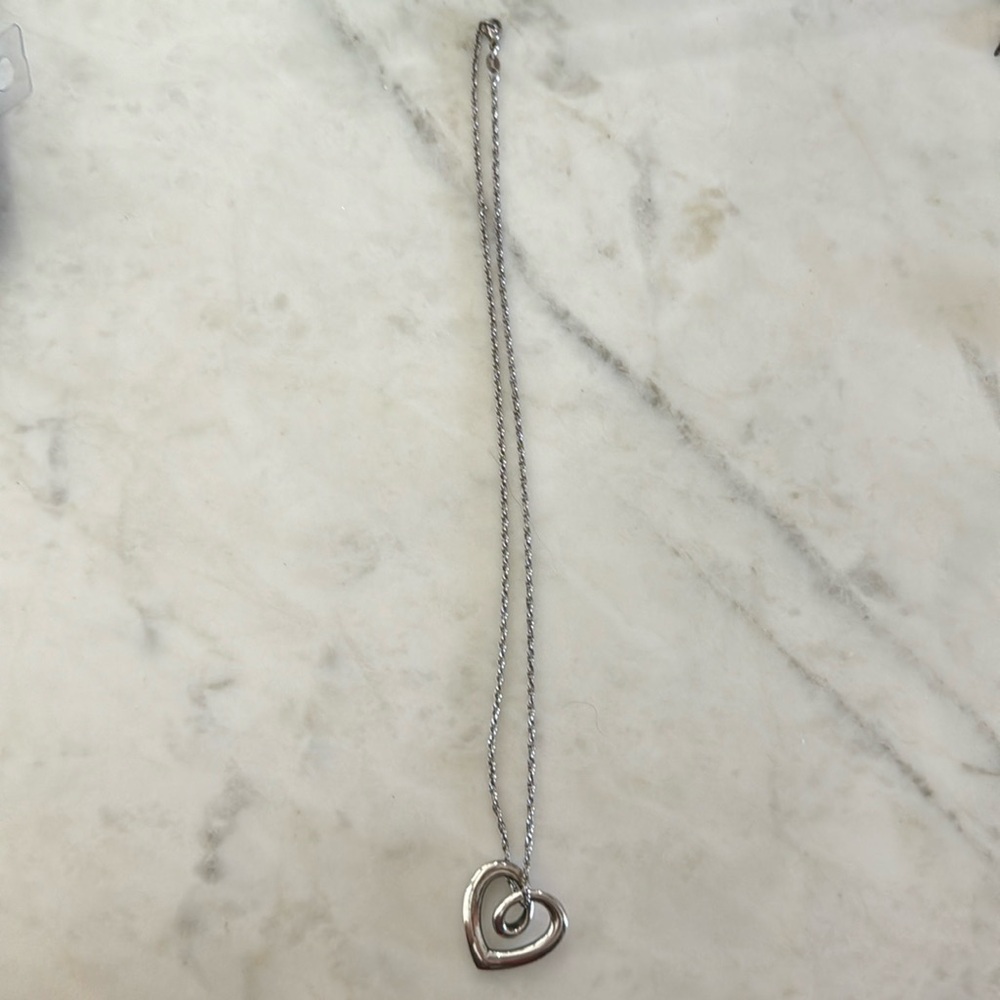 James Avery heart necklace